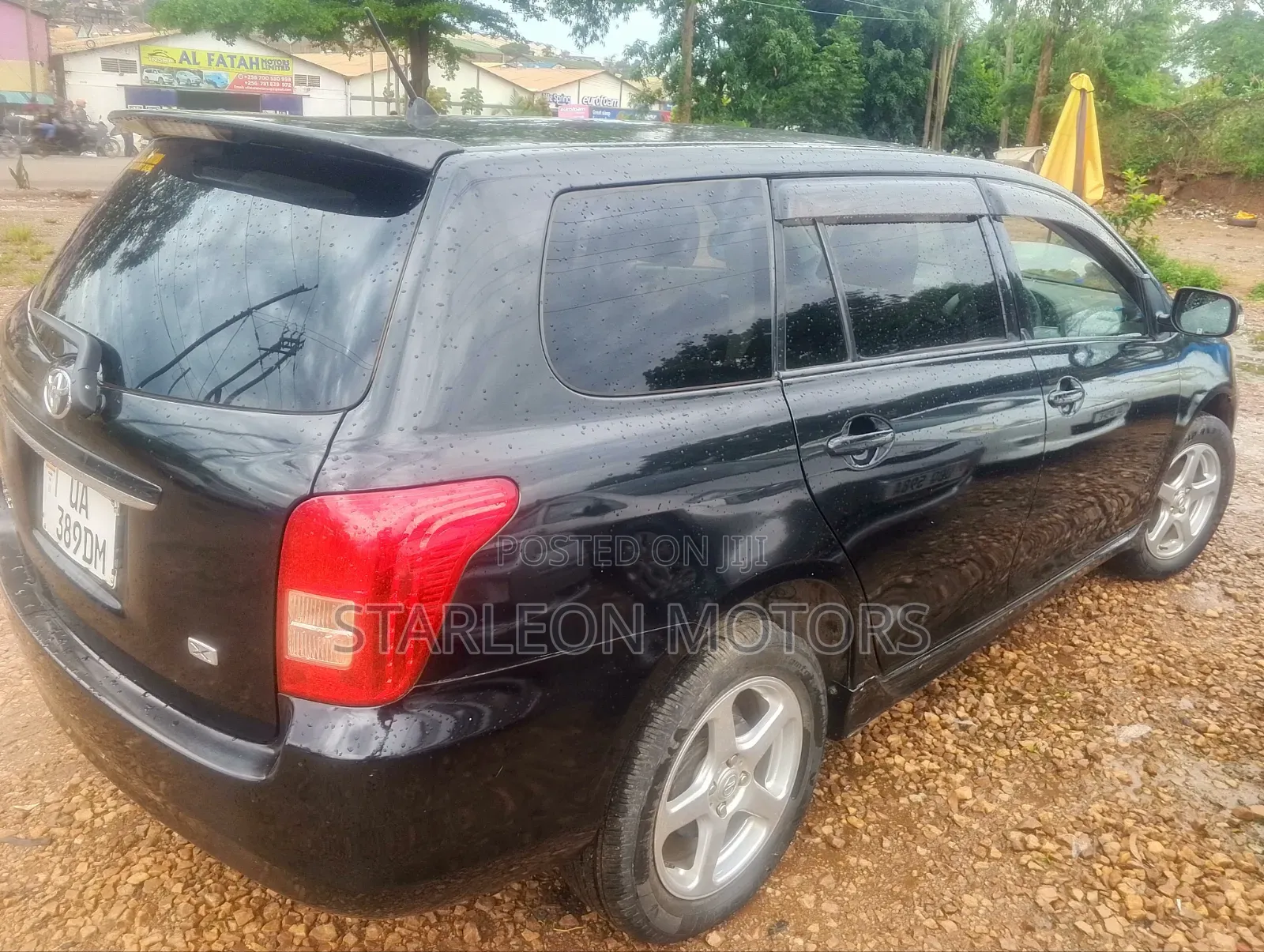 Toyota Corolla Fielder 2008 Black