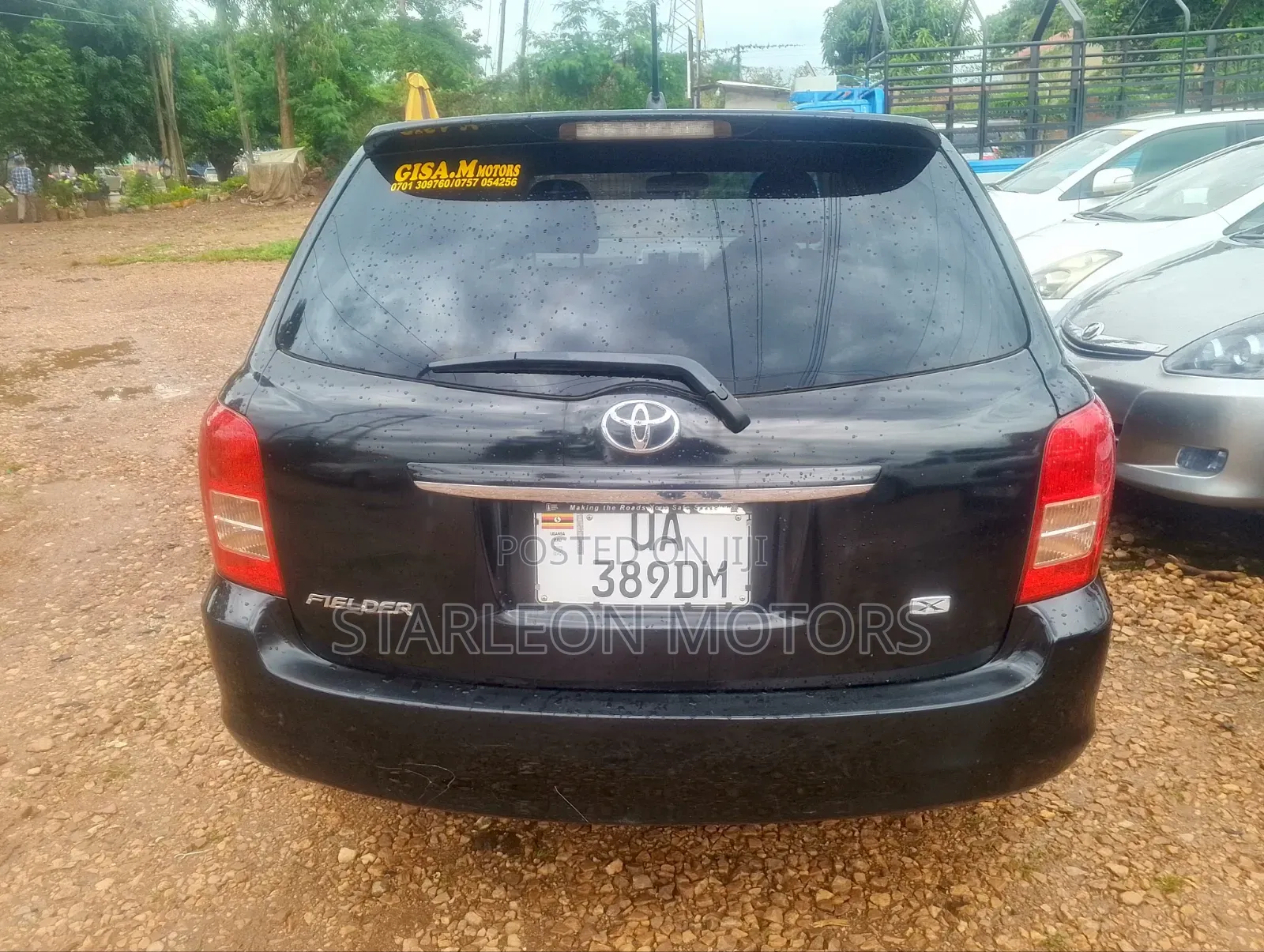 Toyota Corolla Fielder 2008 Black