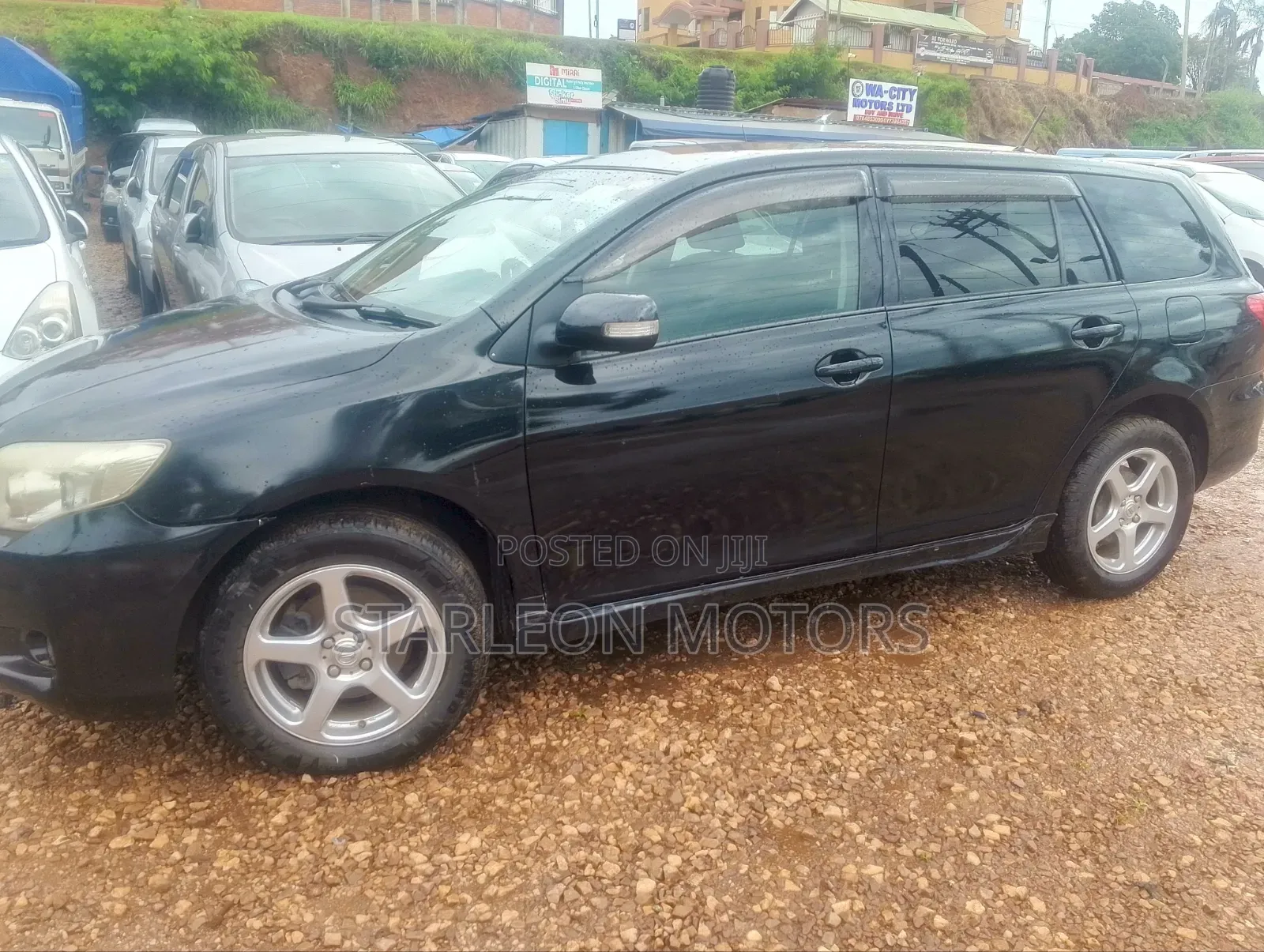 Toyota Corolla Fielder 2008 Black