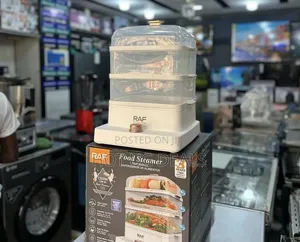 RAF 3-Tier Electric Food Steamer 1200W (12L) | Healthy Cooking