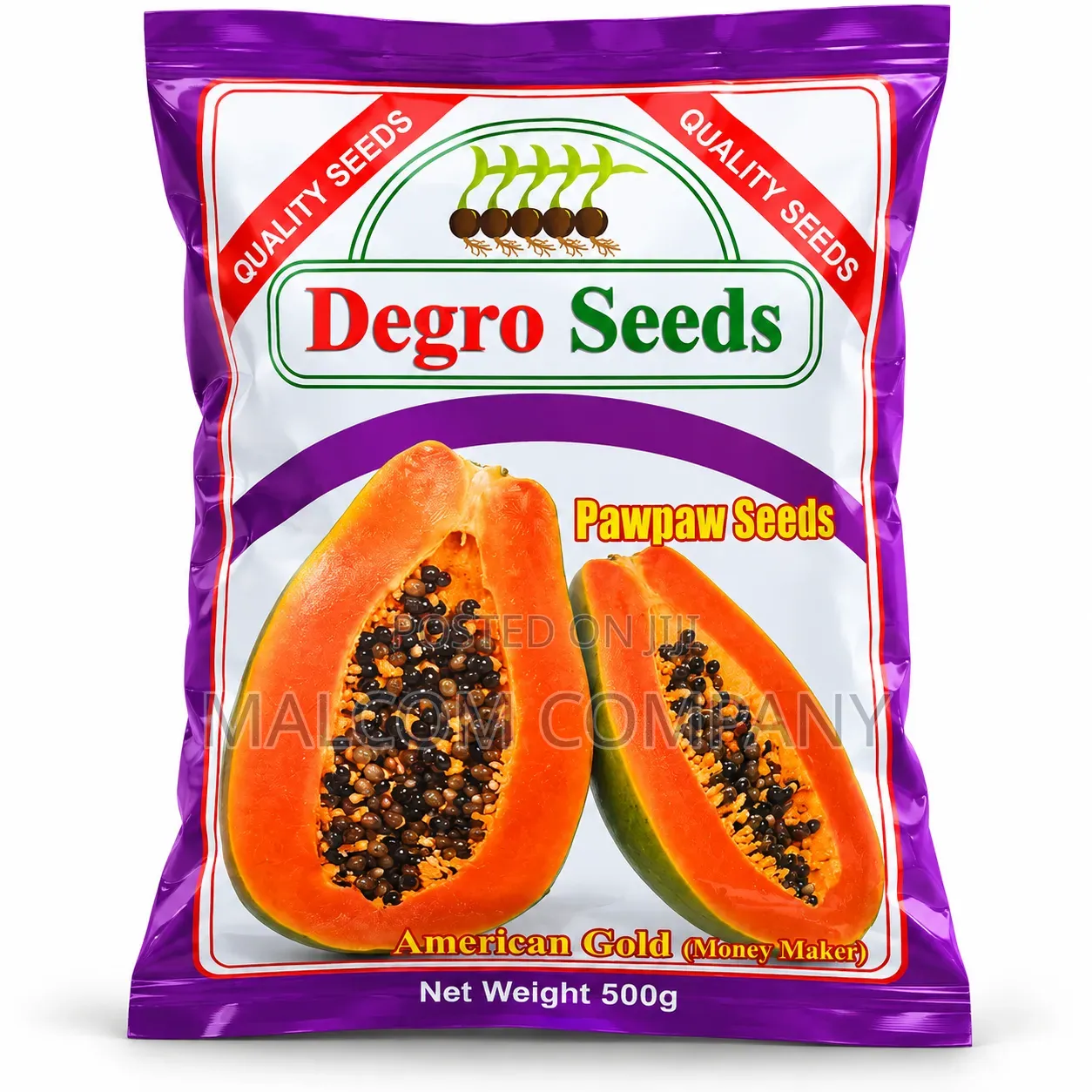 Degro Seeds Red Red Pawpaw Seeds 500g – American Gold Money Maker