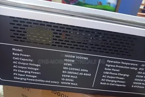 All-in One Power Station 1000w/2000kwh