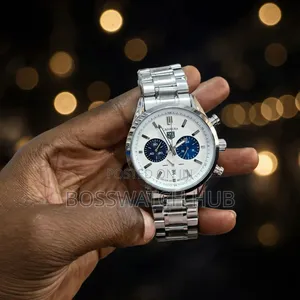 CARRERA Silver Chronograph White Dial -Premium