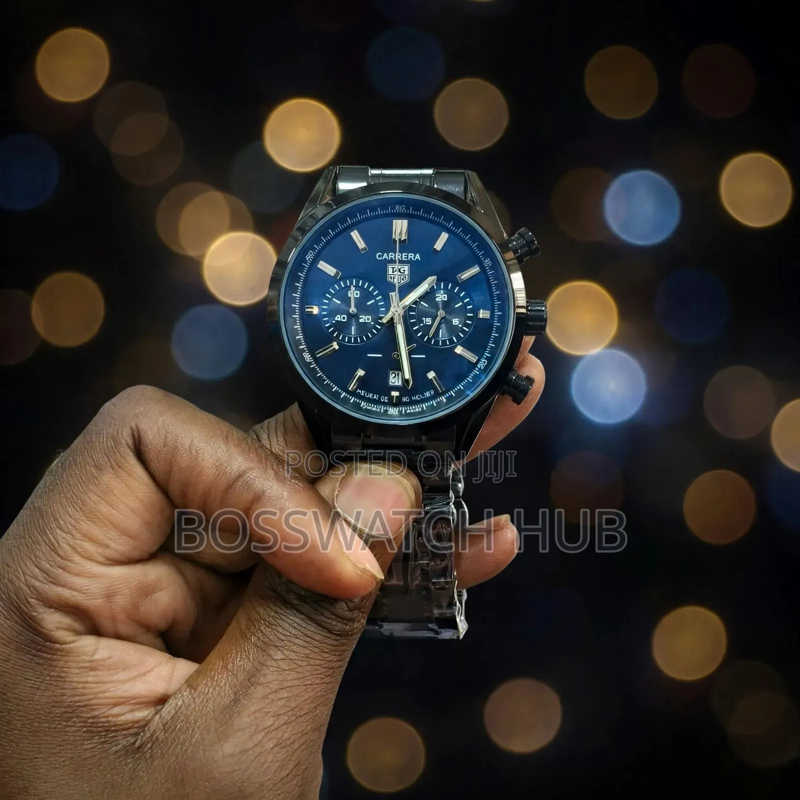 CARRERA Black Chronograph Premium