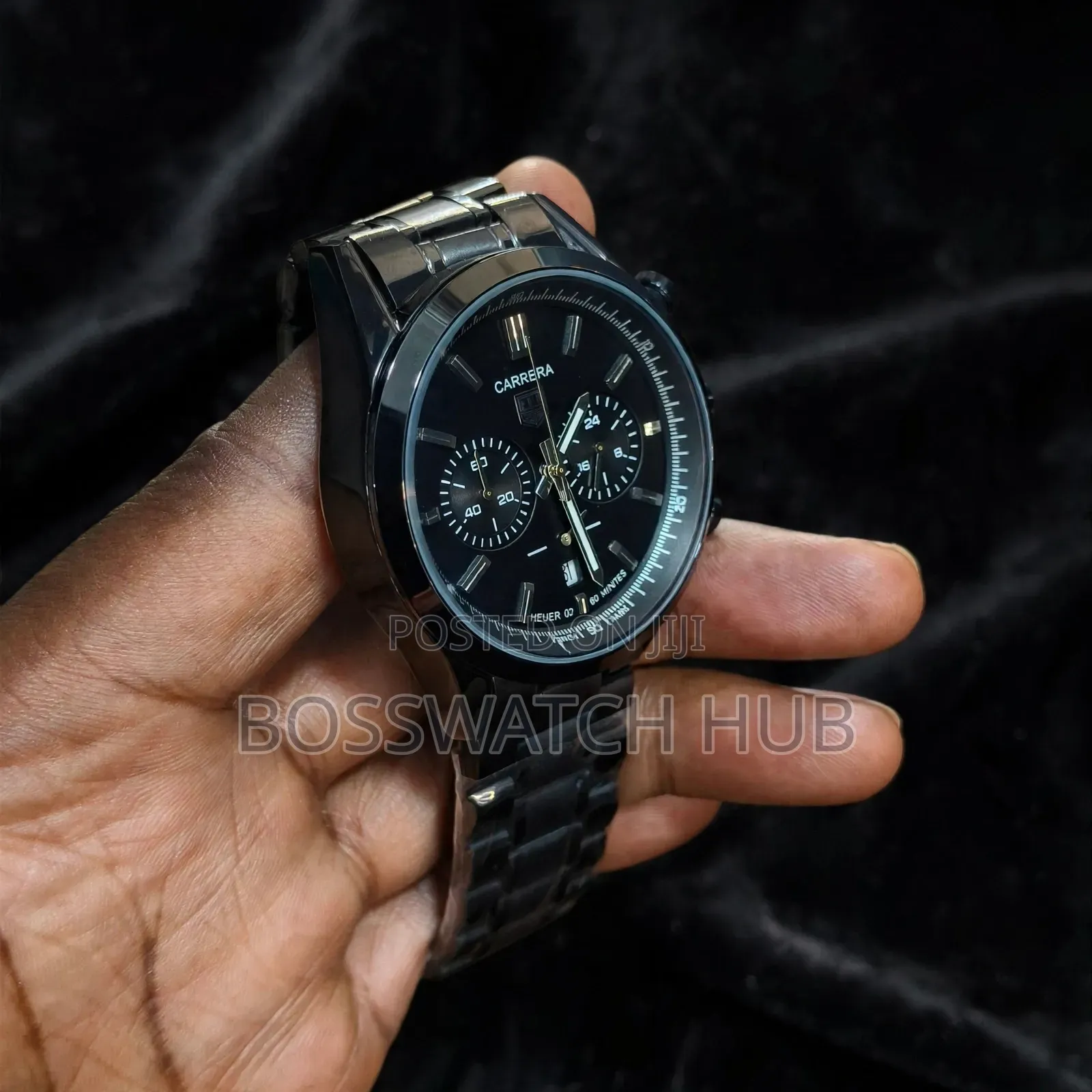 CARRERA Black Chronograph Premium