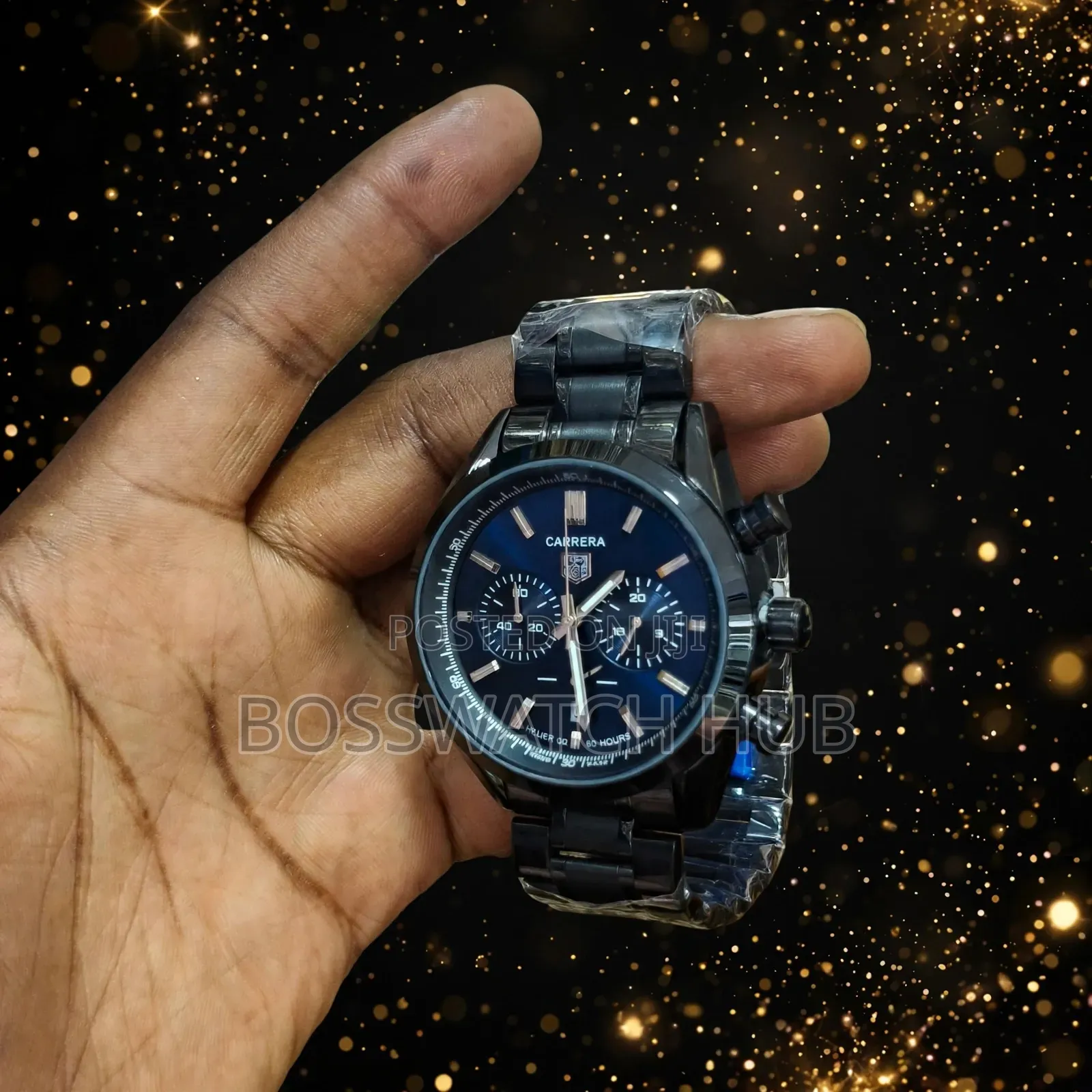 CARRERA Black Chronograph Premium