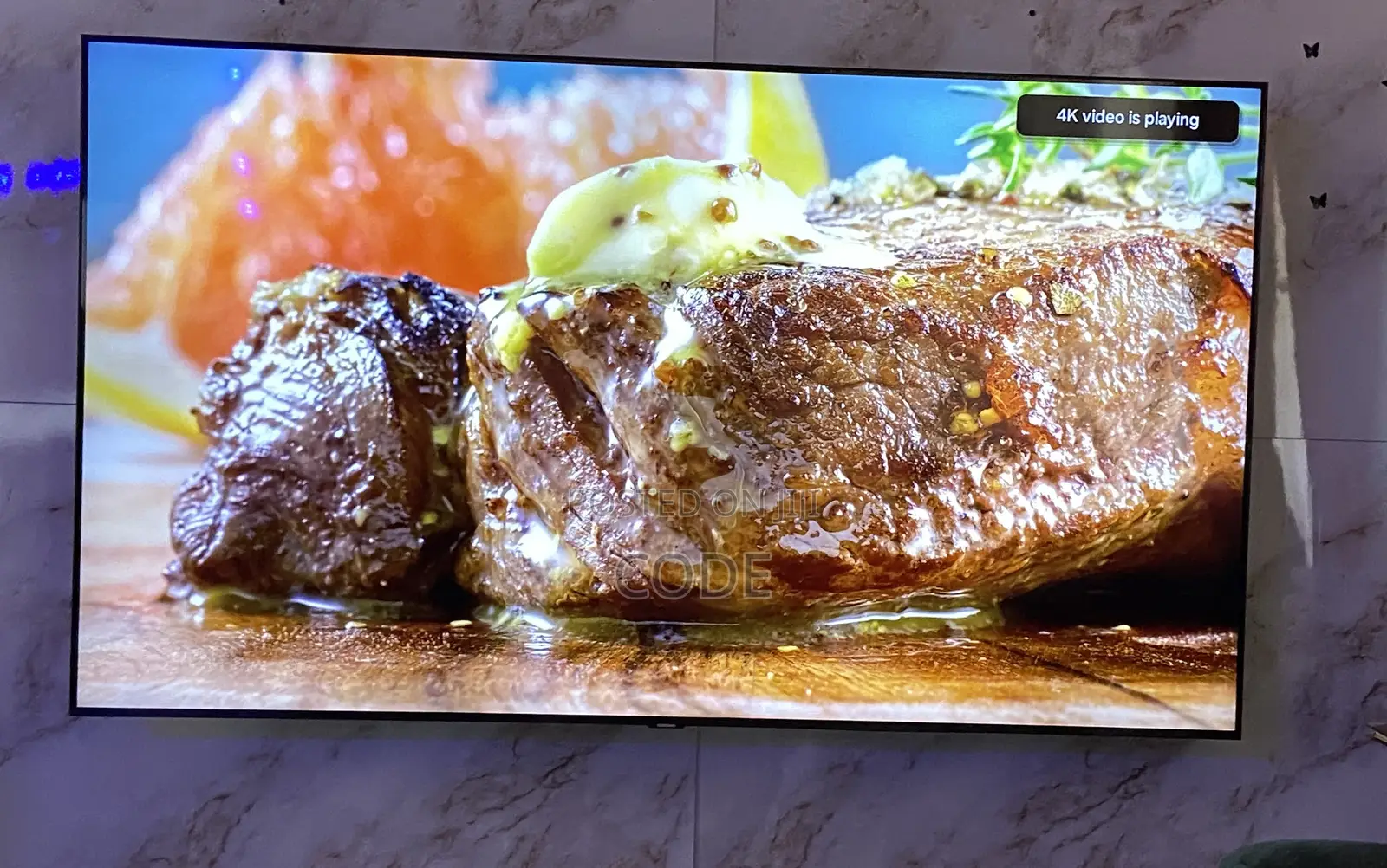 Samsung 65"inches Crystal UHD 4K Smart TV