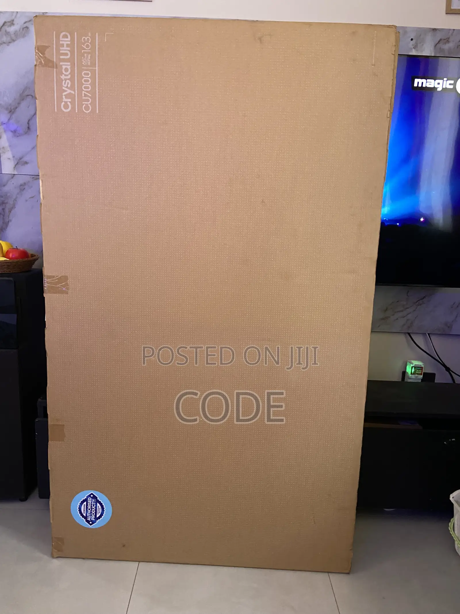 Samsung 65"inches Crystal UHD 4K Smart TV