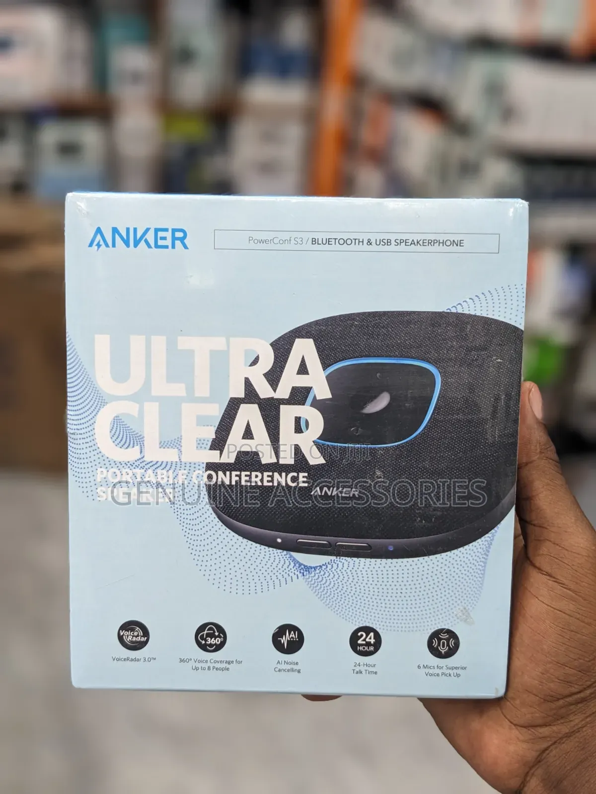 Anker Ultra Clear Conference Portable Speaker