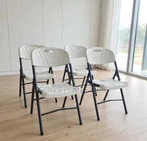1pcs Dining Folding Chair White