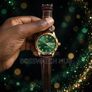 Podiger Leather Strap Watch