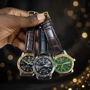 Podiger Leather Strap Watch
