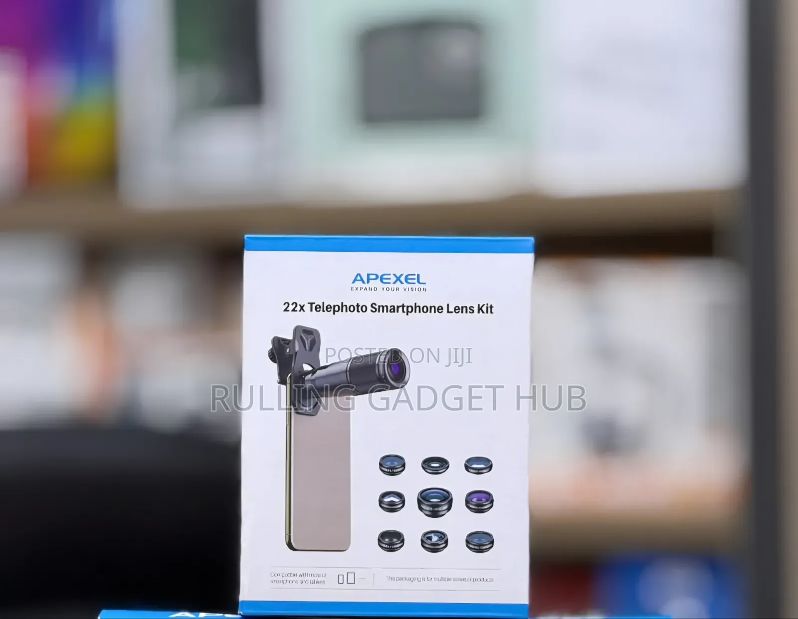 Apexel 9in1 Phone Lens Kit - 22x.