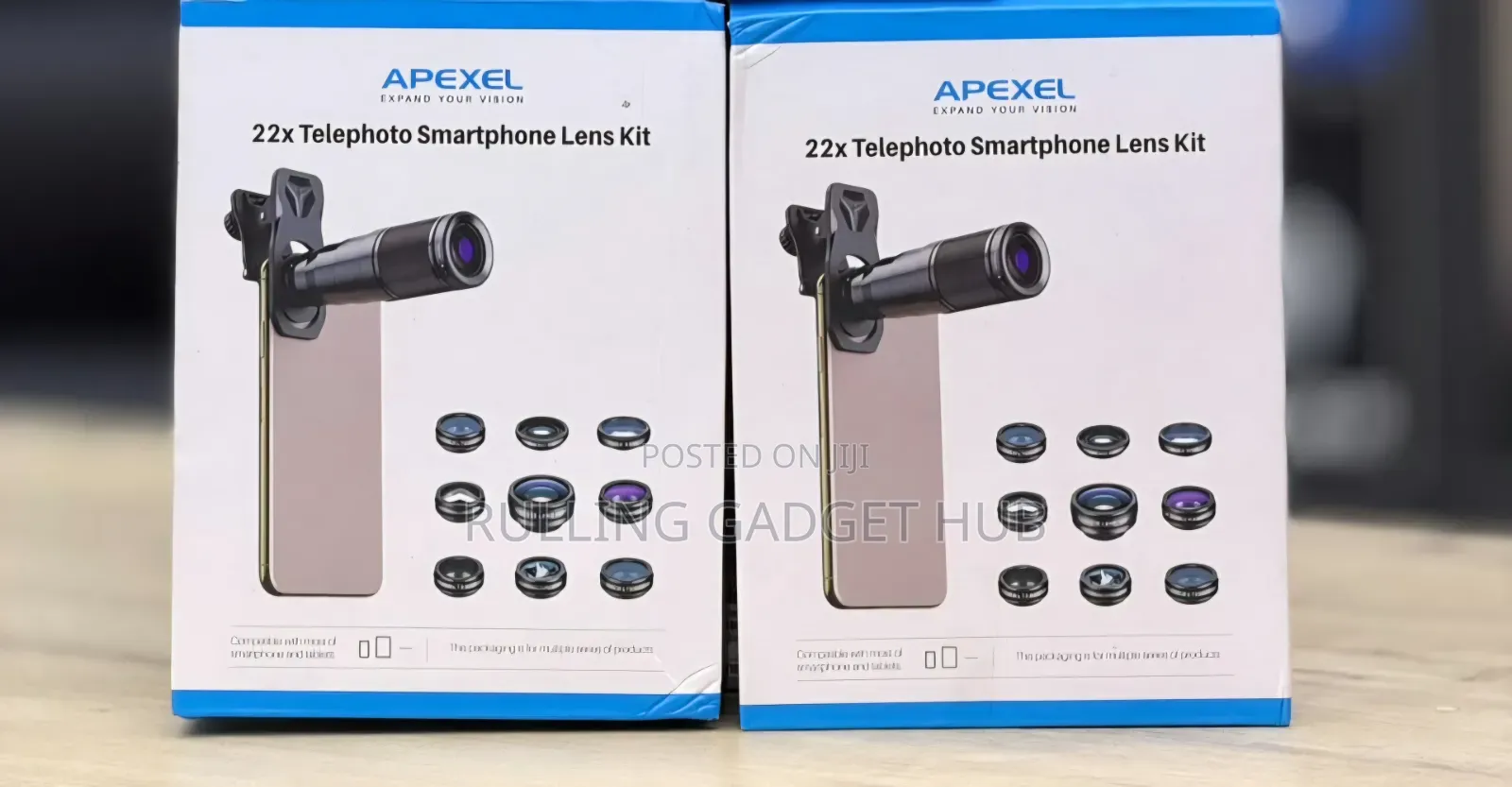 Apexel 9in1 Phone Lens Kit - 22x.