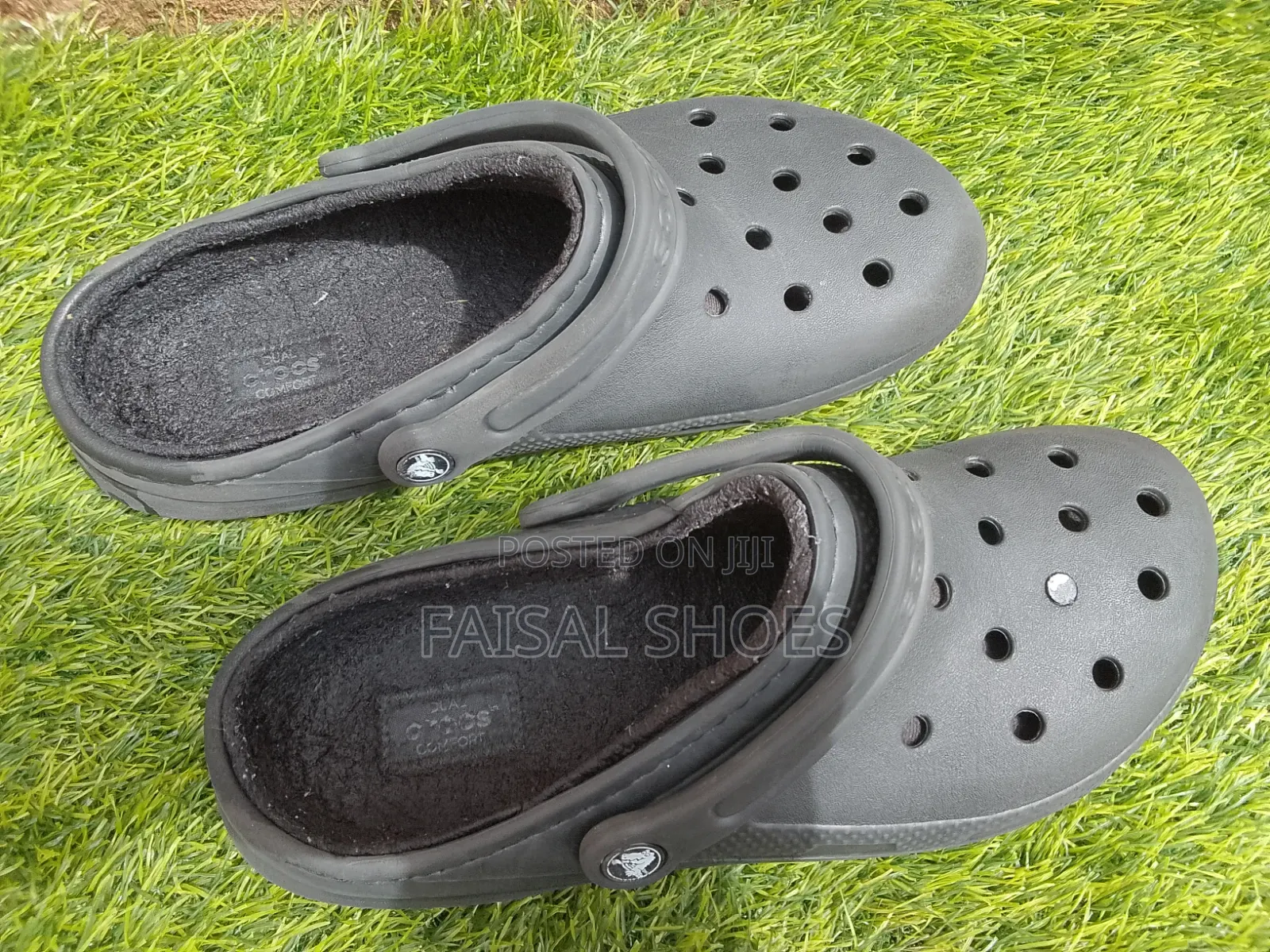 Men's Dark Grey Crocs