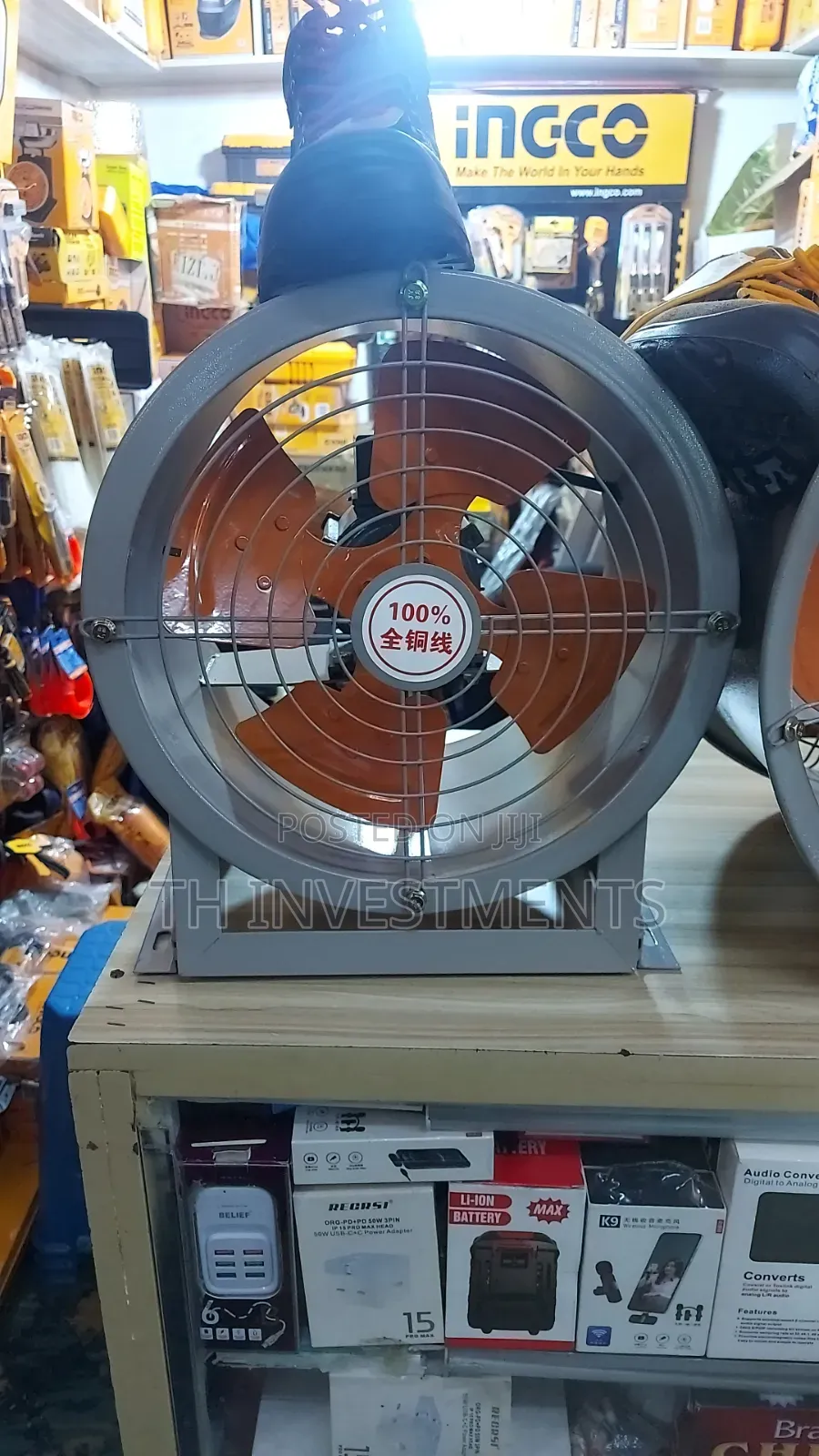 Exhaust Fan High-Temperature Resistant Axial Fan Industrial Low Noise