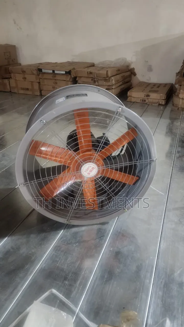 Exhaust Fan High-Temperature Resistant Axial Fan Industrial Low Noise