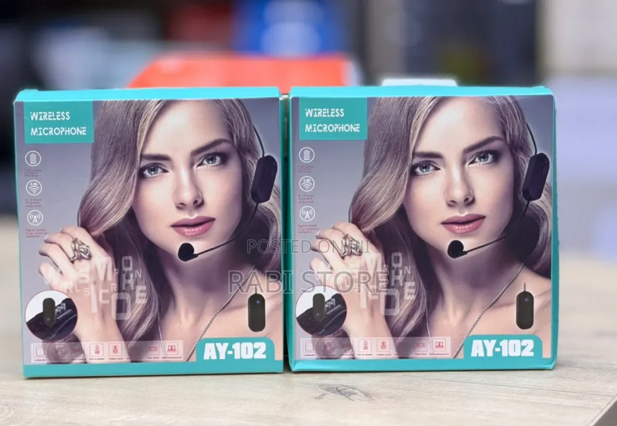 AY-102 Headwear Wireless Microphone