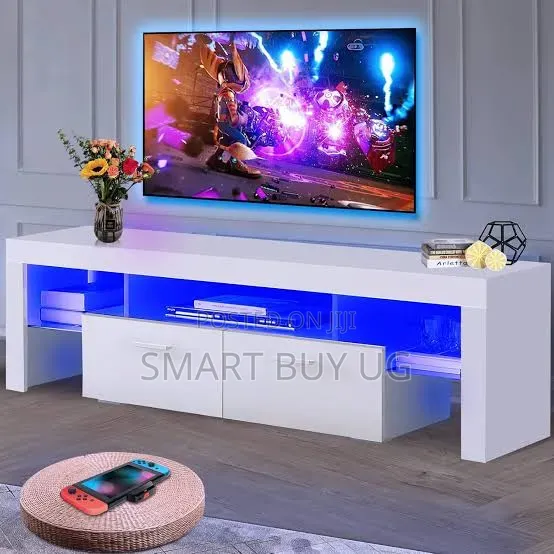 TV Stand 1.8m Wall Unit TV Stands White