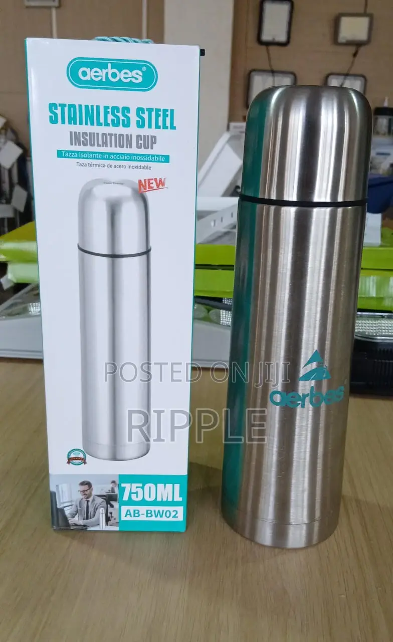 Aerbes 750ml Stainless Steel Vacuum Flask – Hot & Cold Thermos
