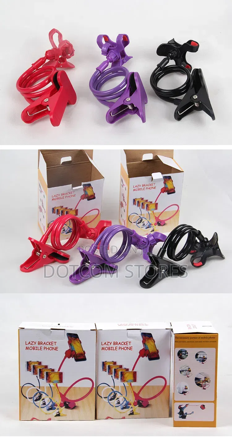 Lazy Bracket Mobile Phone Holder Flexible Gooseneck Phone Stand