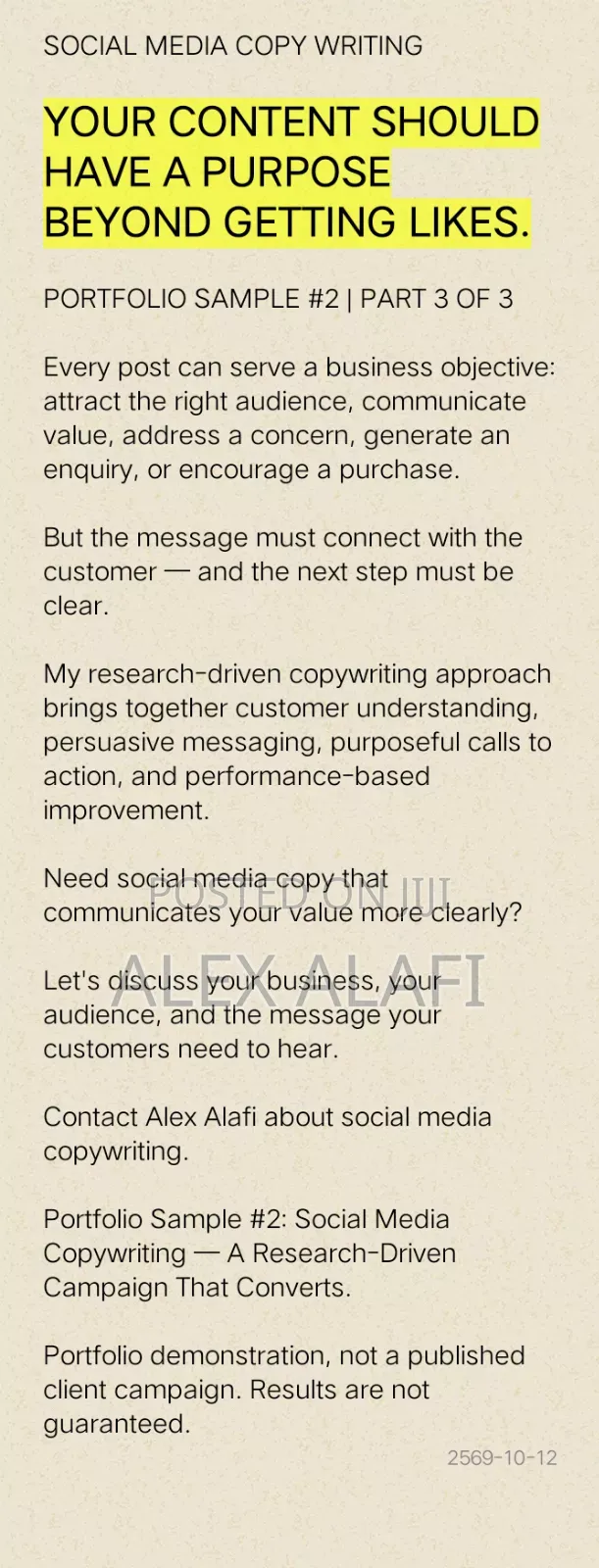 Professional Copywriter Content Researcher | Business Copy