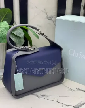 Chris Bella Two-Tone Top Handle Bag