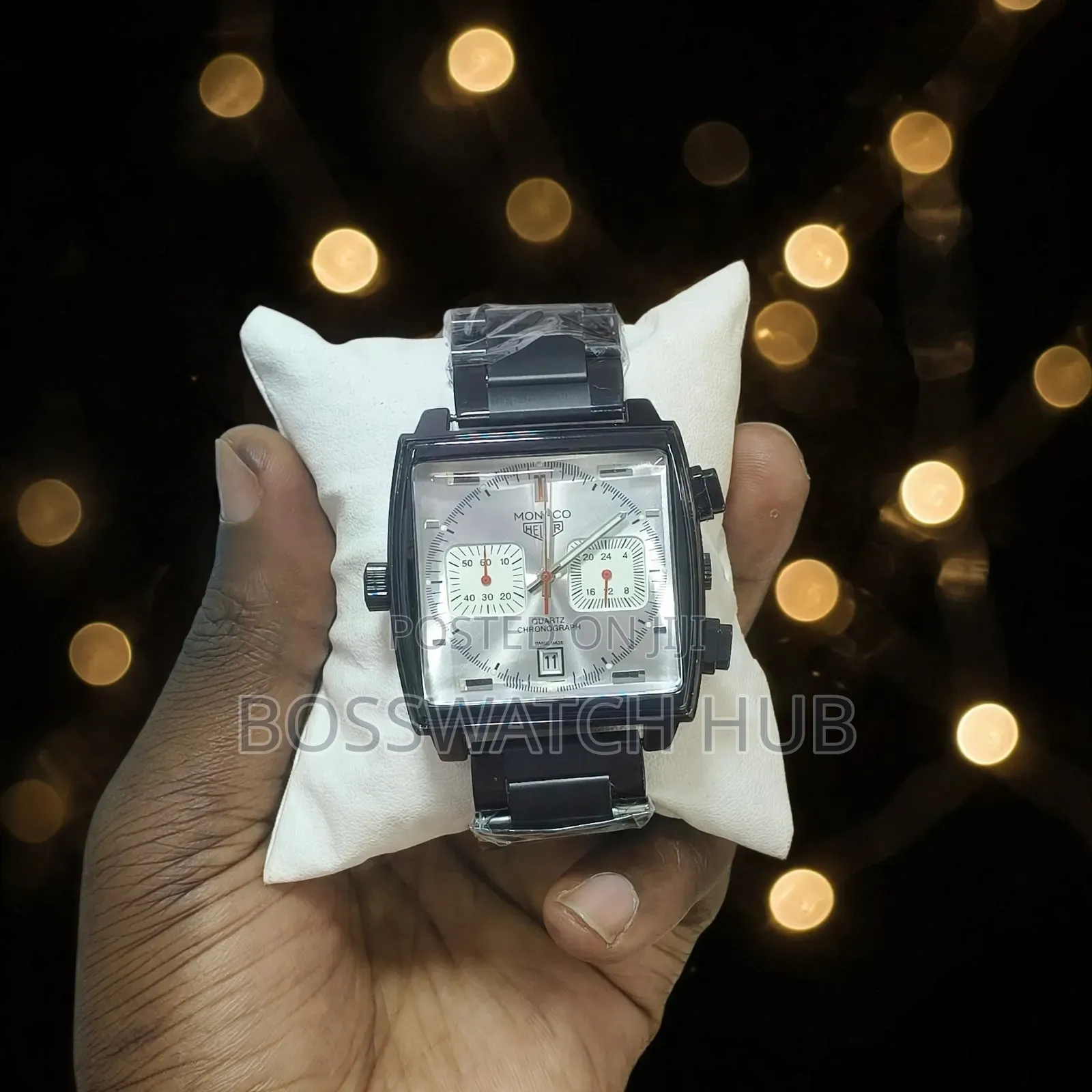 Monaco Chronograph Metal Strap