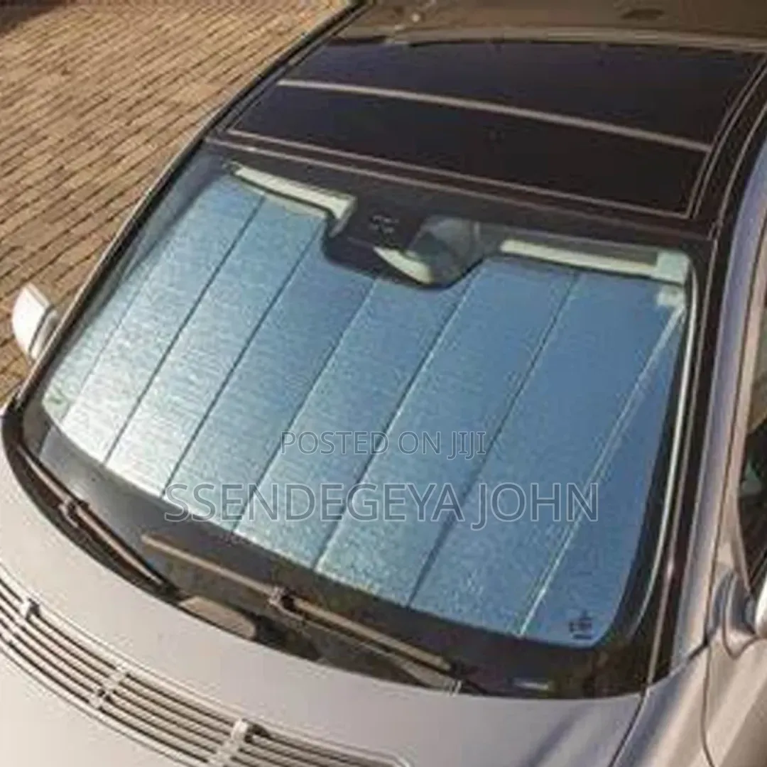 Universal Foldable Metallic Reflective Car Windshield Sun Shade