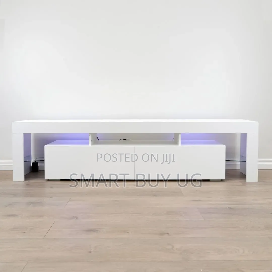 TV Stand 6ft Wall Unit TV Stands White