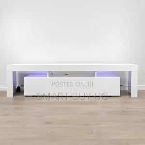 TV Stand 6ft Wall Unit TV Stands White