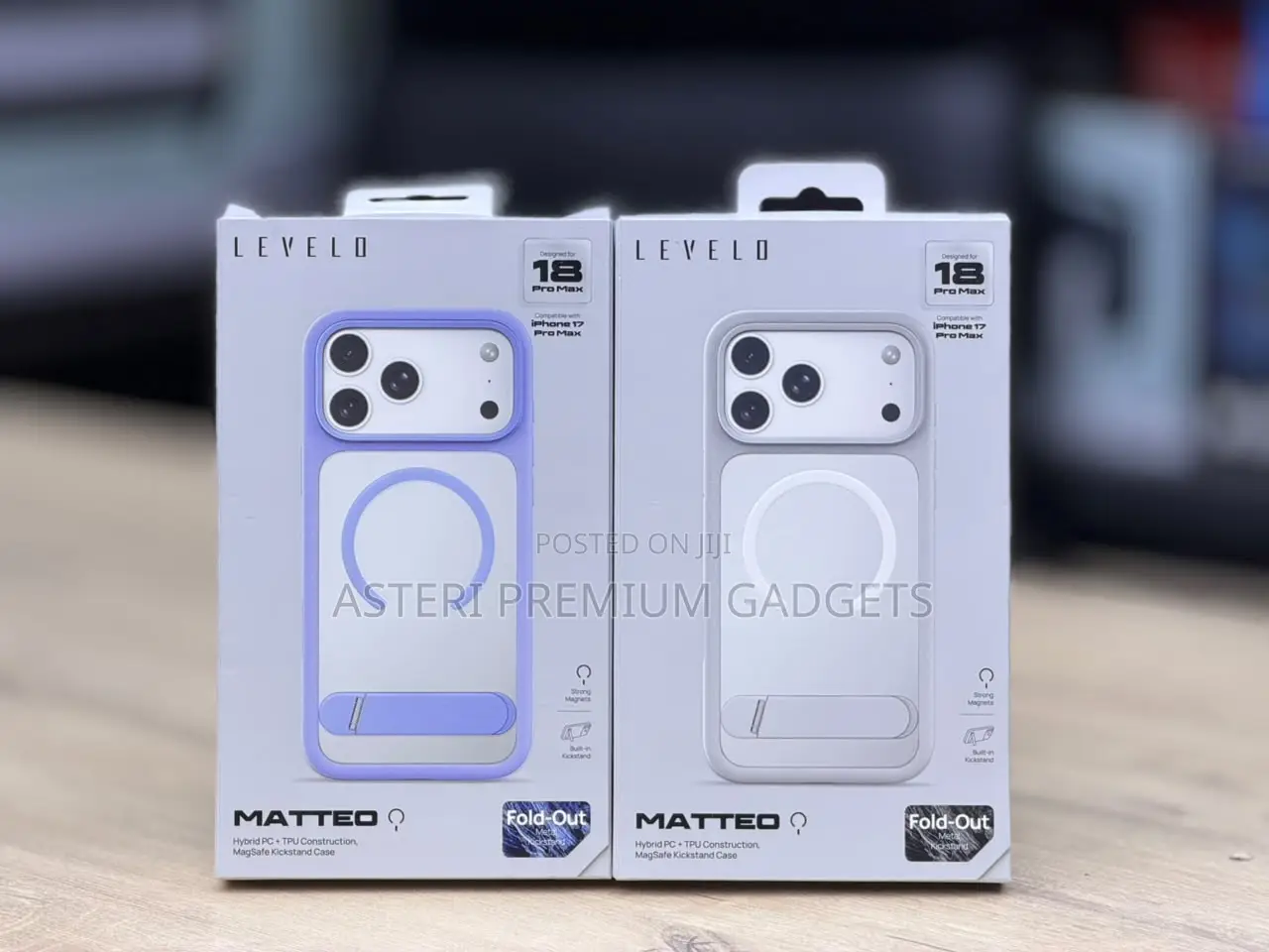 Levelo Matteo Case With Bottom Stand Grip