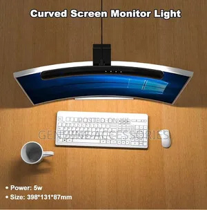 Curved Screen Monitor Light for Curved Monitors