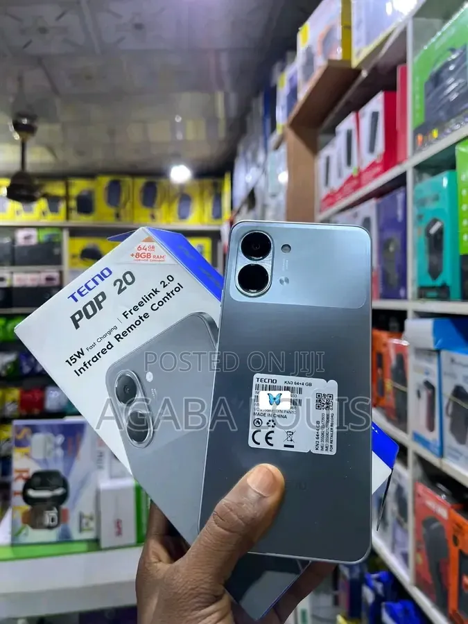 New Tecno Pop 20 128 GB Black