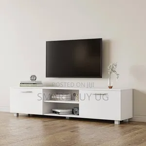 TV Stand Tvstand/ Flat TV Stand 6ft/ Storage Tvstand White