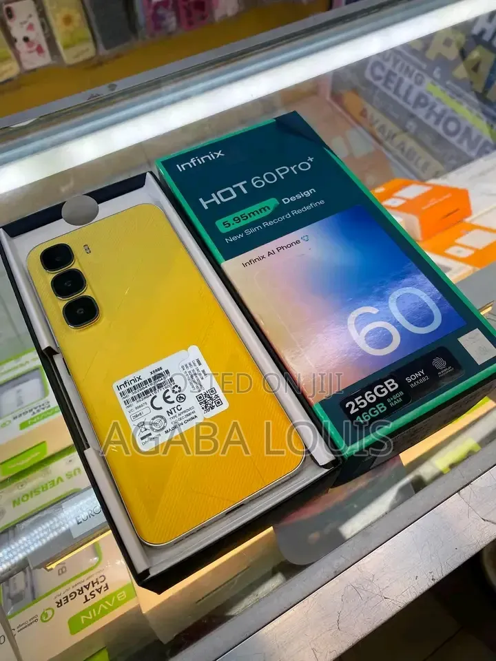New Infinix Hot 60 Pro+ 256 GB Orange