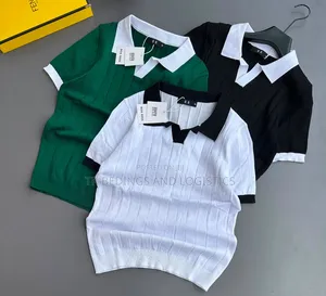 Plain Knitted T-Shirts