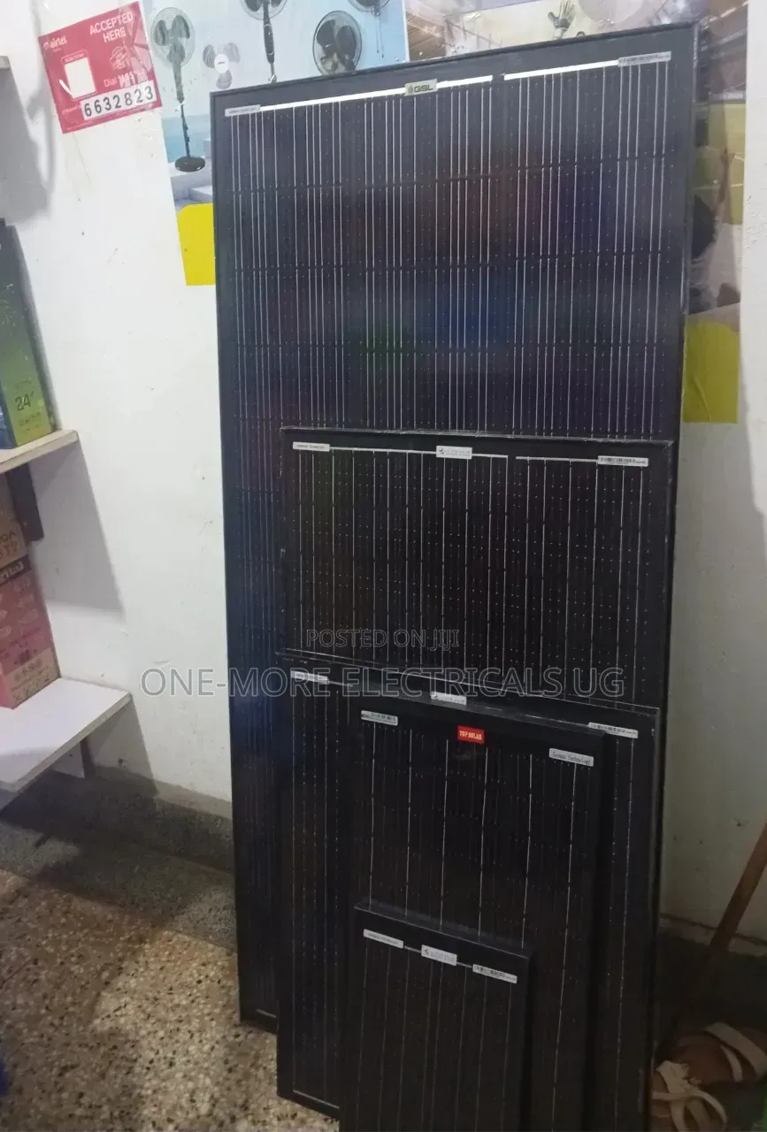 150w/12volts Solar Panel Pure Black.