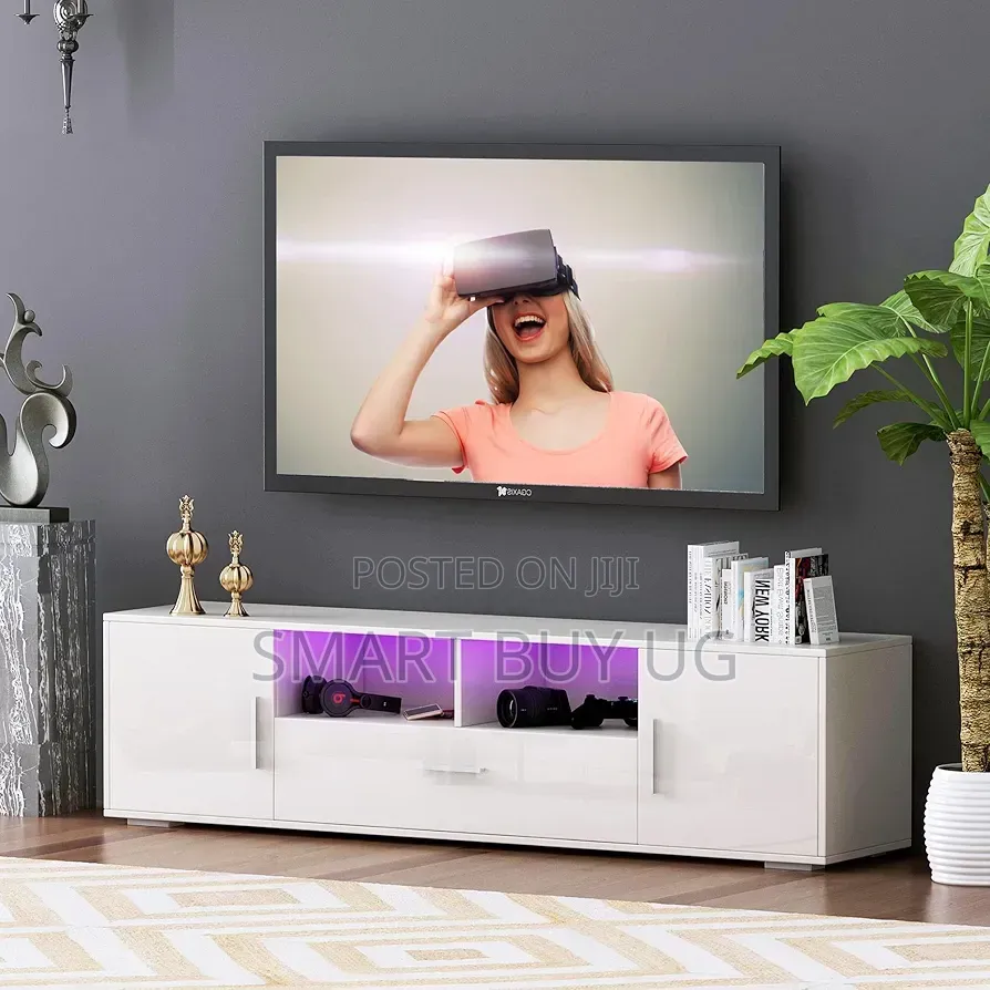TV Stands/ Tvstand/ TV Stands With Drawers Led Lights/ TV Stand