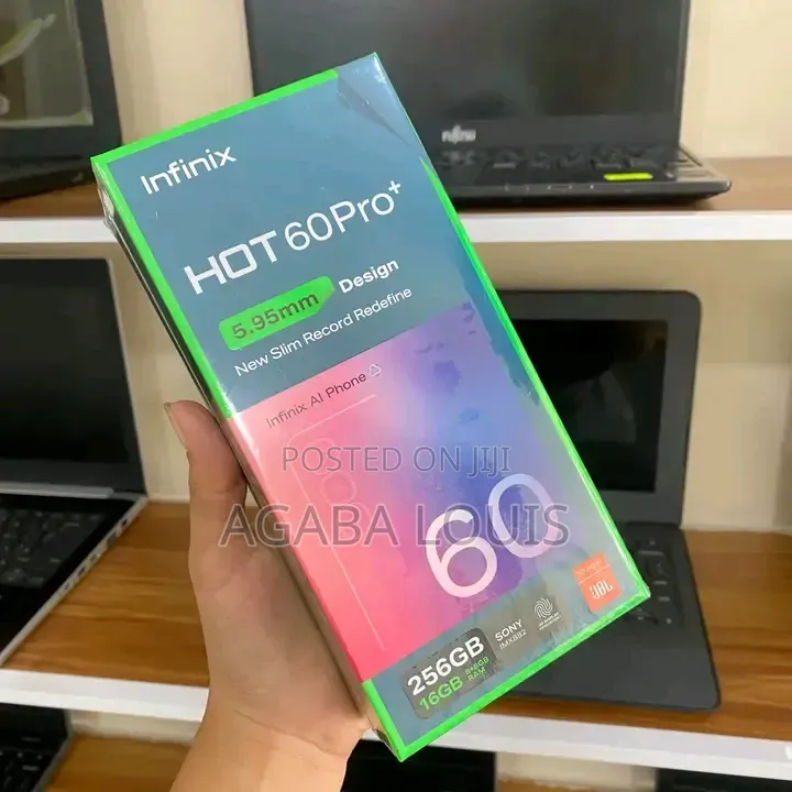 New Infinix Hot 60 Pro+ 128 GB Silver