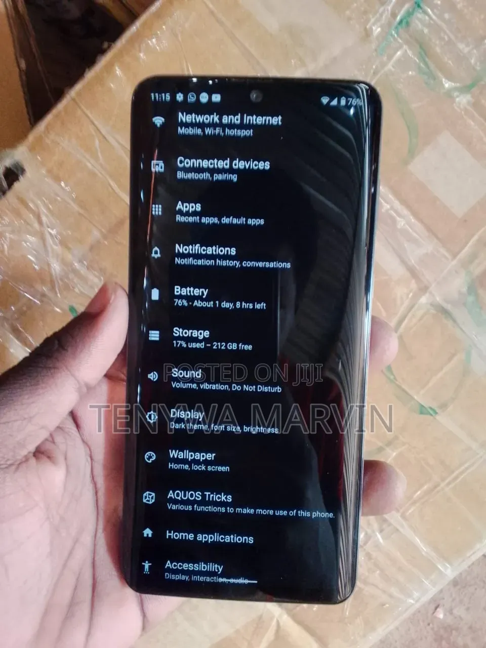 Sharp Aquos Zero 2 256 GB Blue