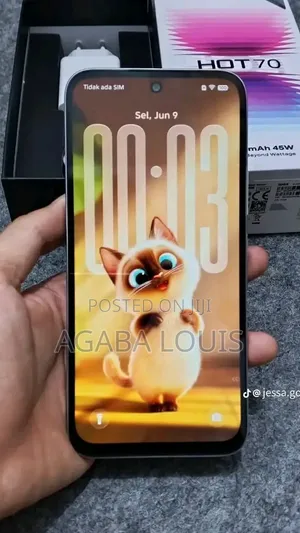 New Infinix Hot 70 128 GB Silver
