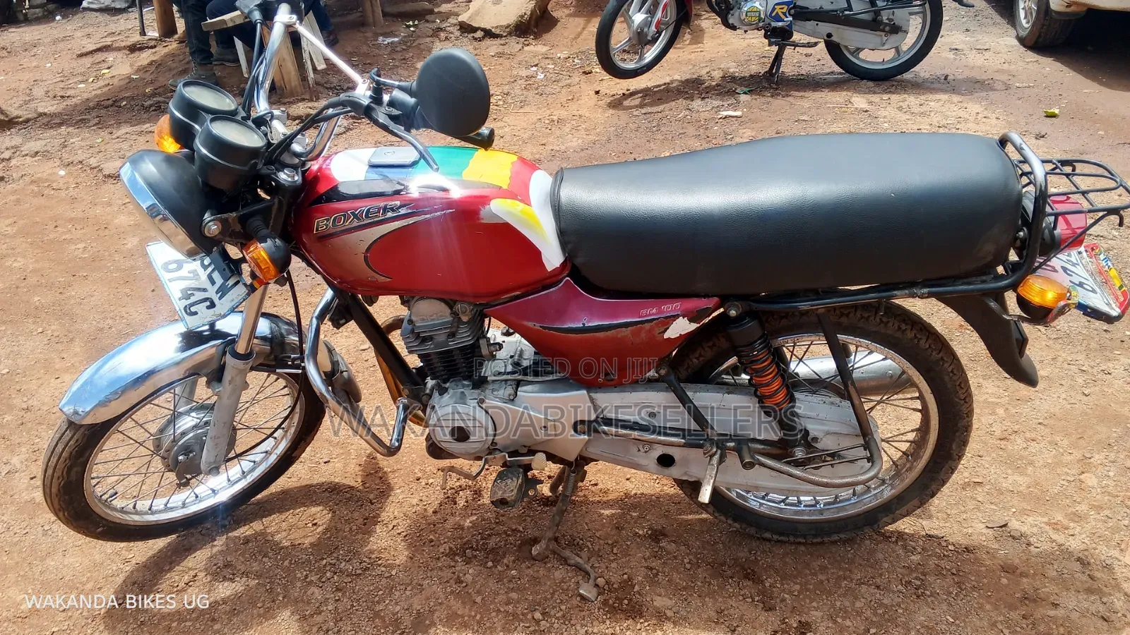Bajaj Boxer 100 2019 Red