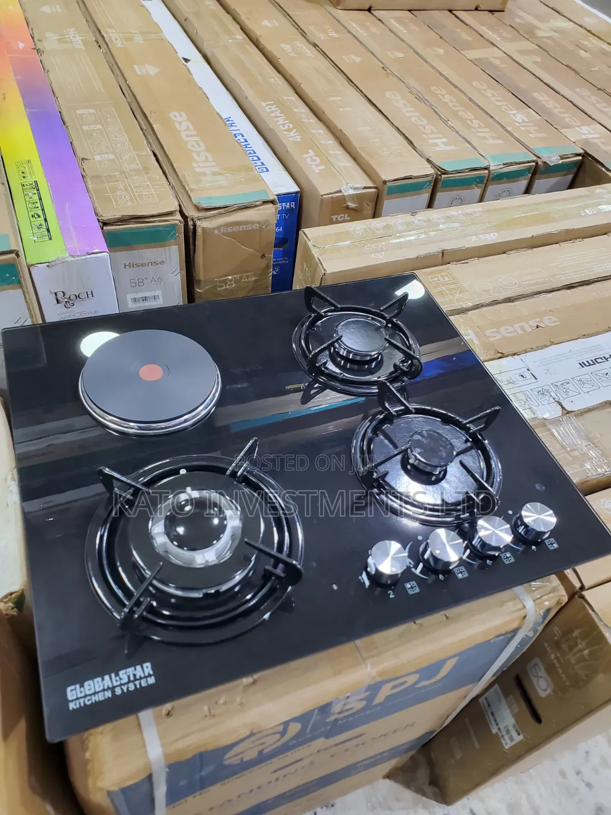 3+1 Globalstar Hybrid Burner With Electric Coil