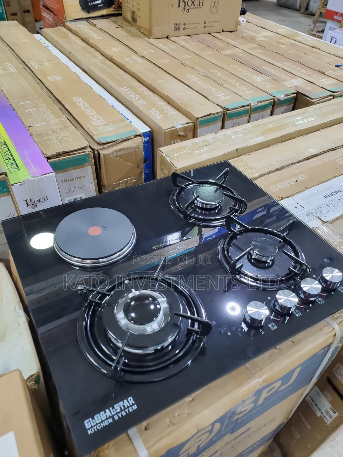 3+1 Globalstar Hybrid Burner With Electric Coil