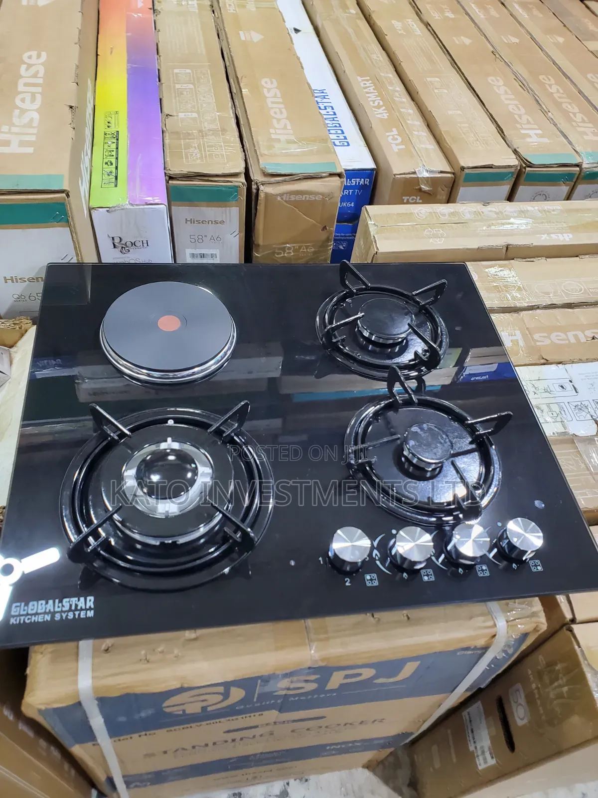3+1 Globalstar Hybrid Burner With Electric Coil