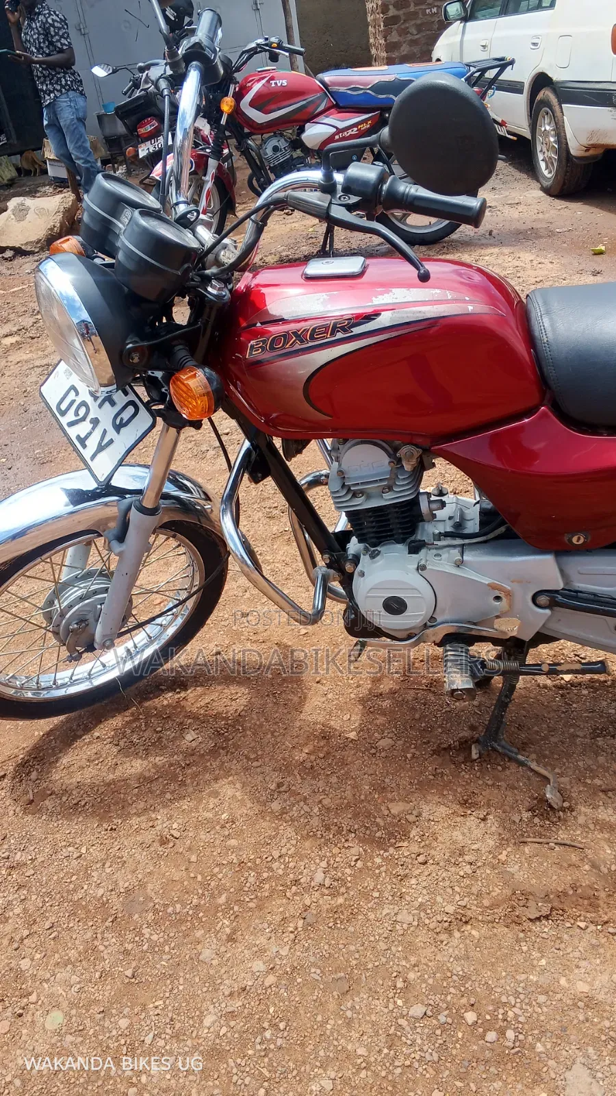 Bajaj Boxer 100 2023 Red