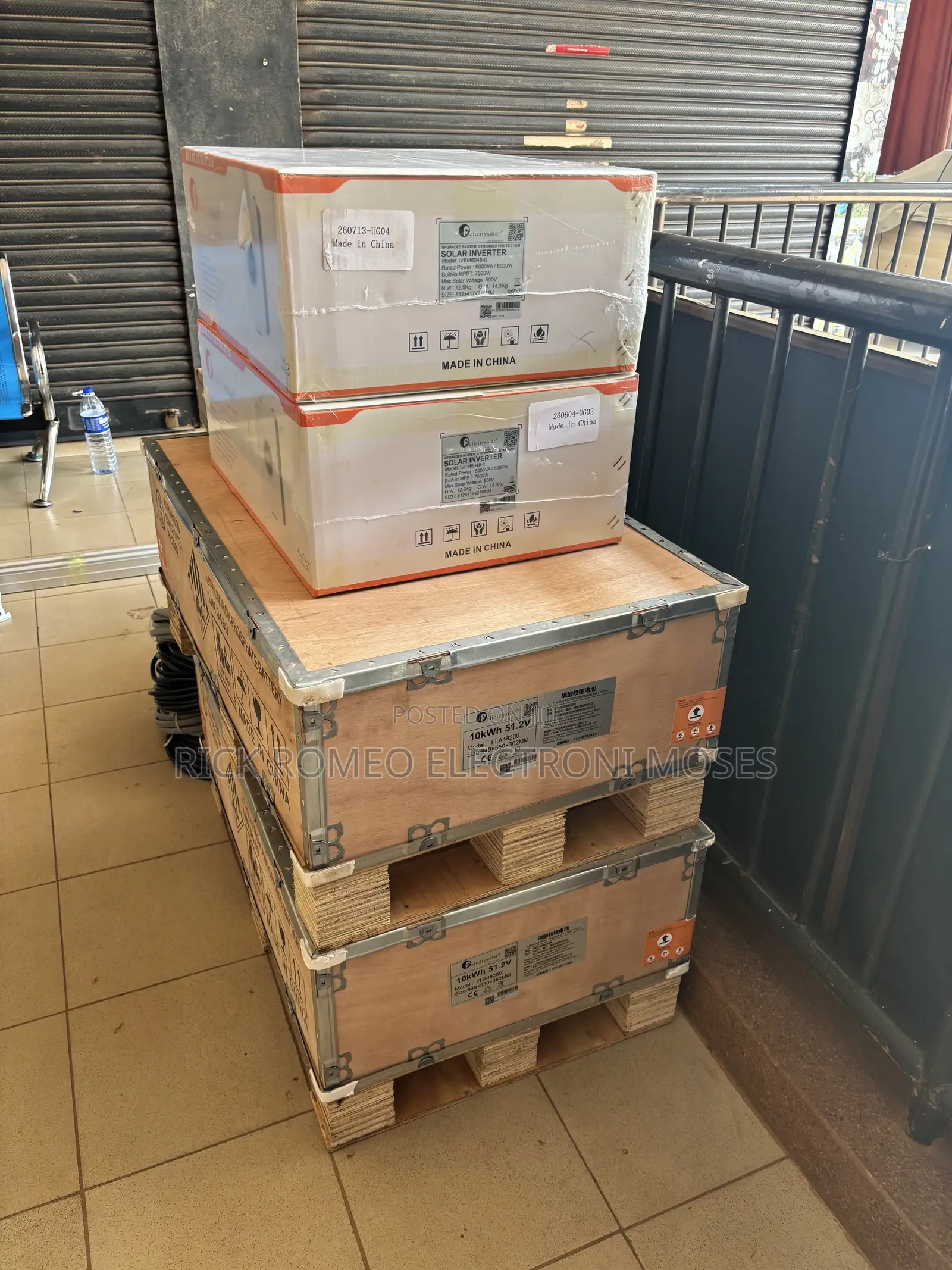 Grade a 10kwh 48v(200ah) LiFE P04 Battery (Lithium)