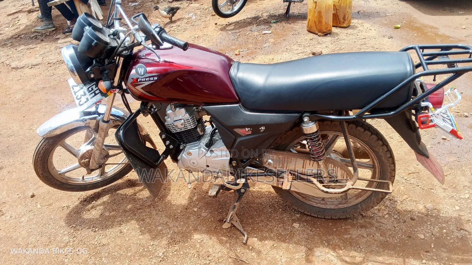 Haojue DK125 2024 Red