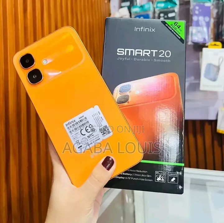 New Infinix Smart 20 128 GB Orange